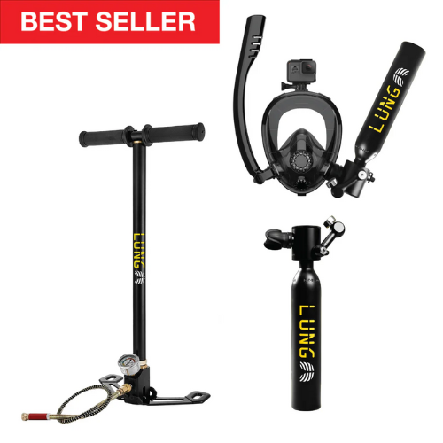 Mini Scuba Diving Tank – Portable Emergency Air Supply with Regulator